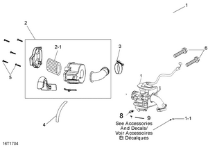 02- Carburetor And Air Cleaner Schematic