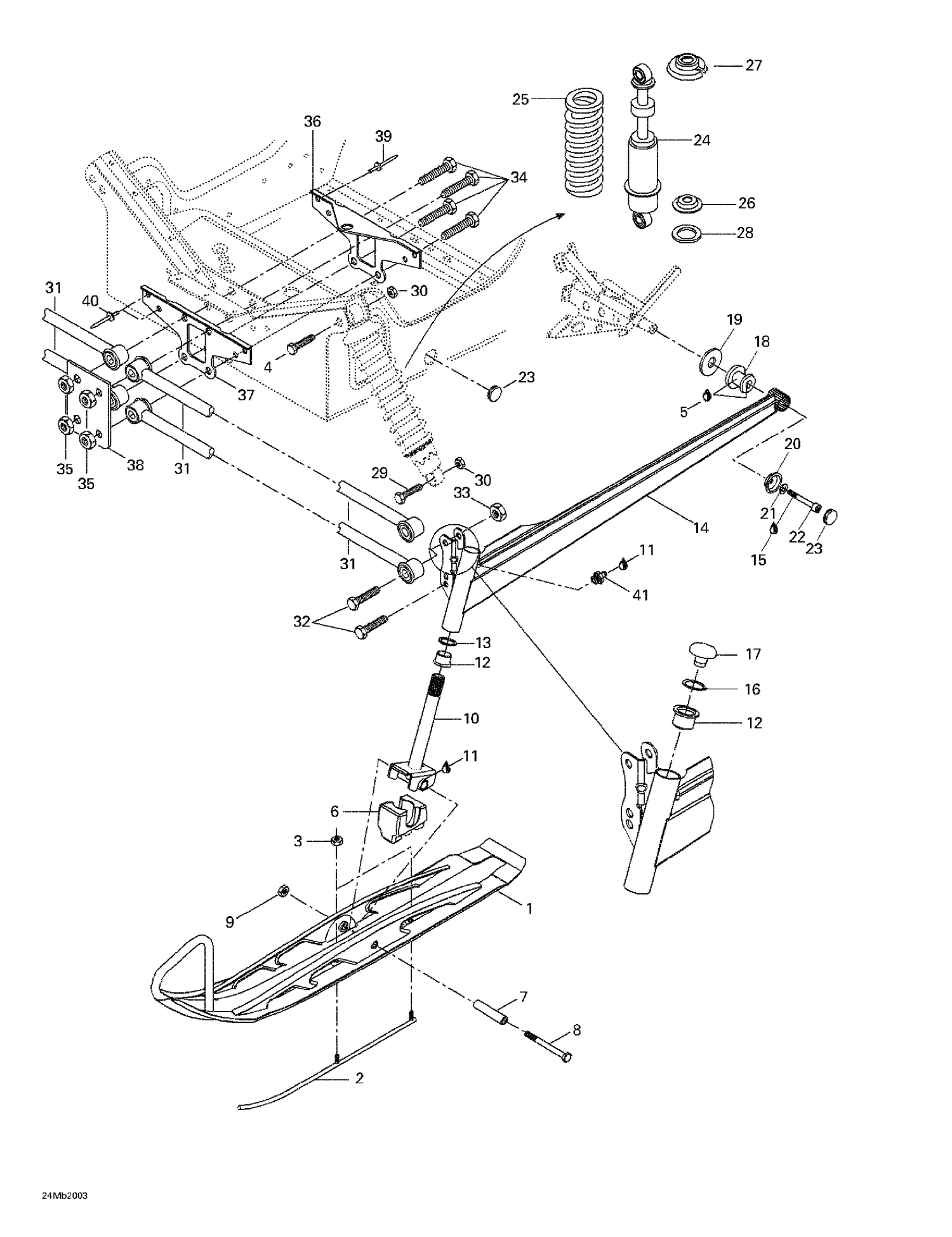 07- Front Suspension And Ski