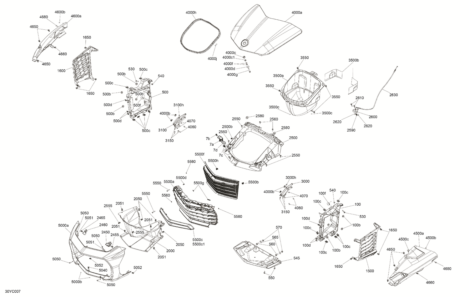 07- Body - Front Storage Tray