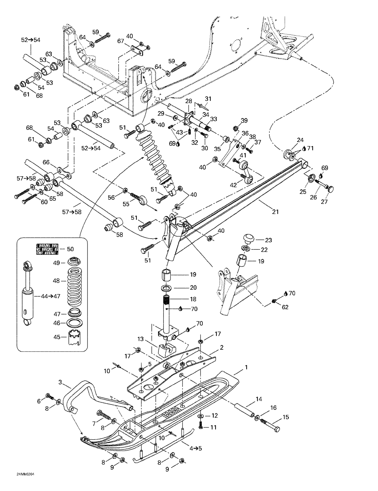 07- Front Suspension And Ski