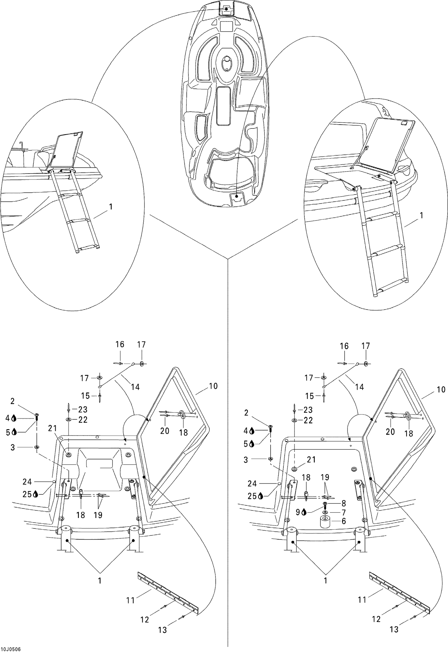 09- Ladder, Front and Rear
