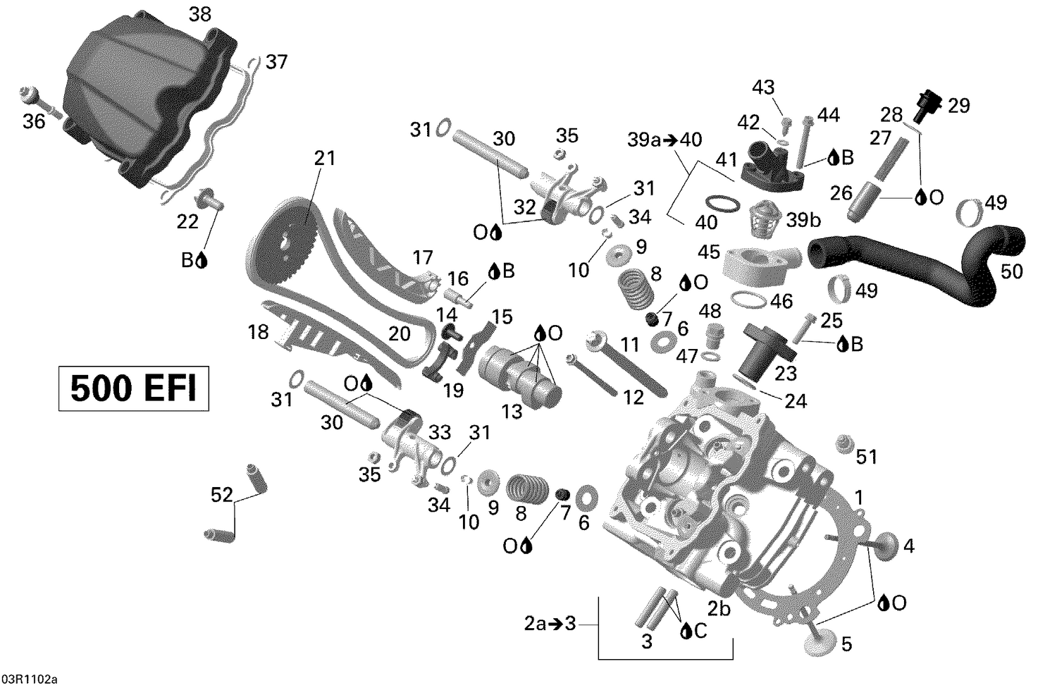 01- Cylinder Head, Front