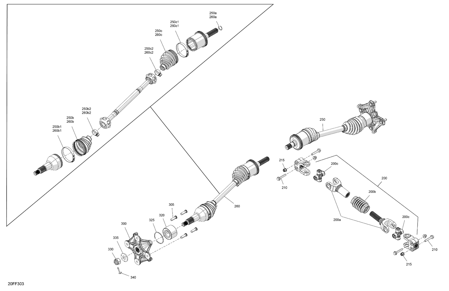 04- Drive - Front - Common Parts