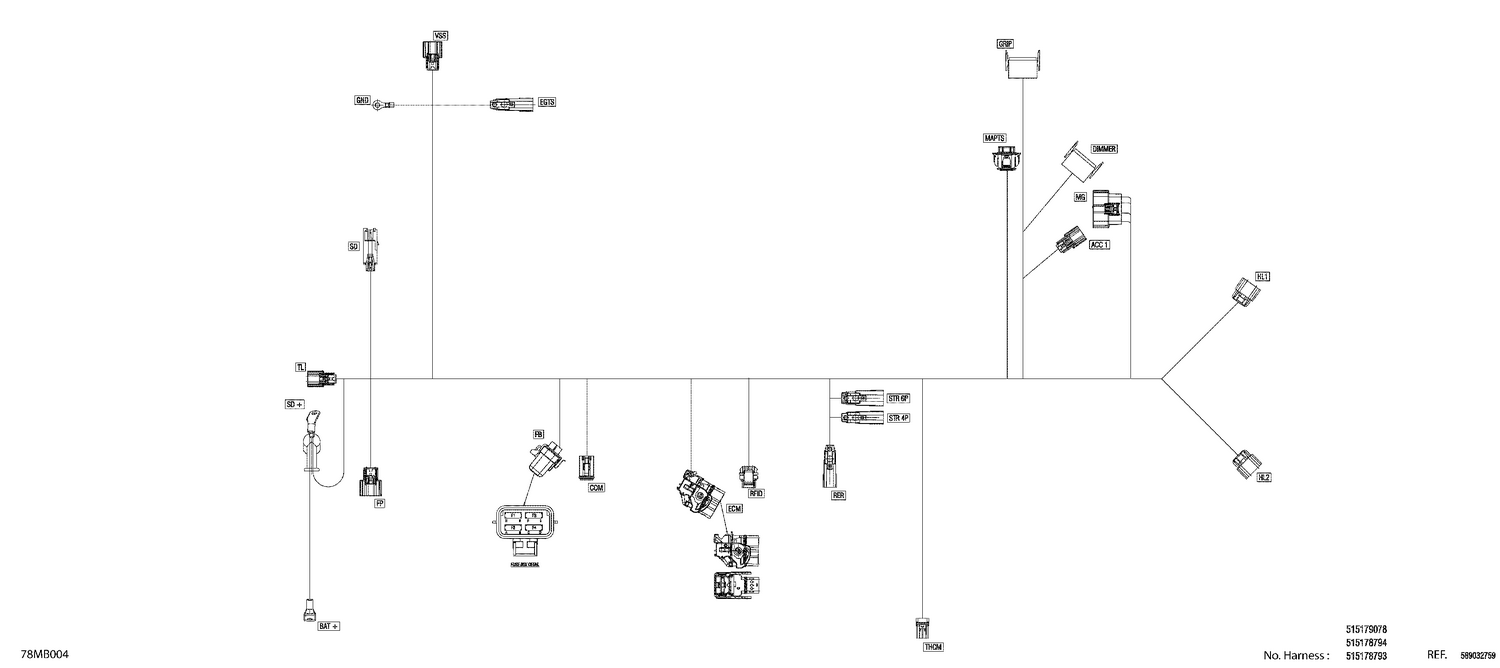 08- Electric - Main Harness - 515178794