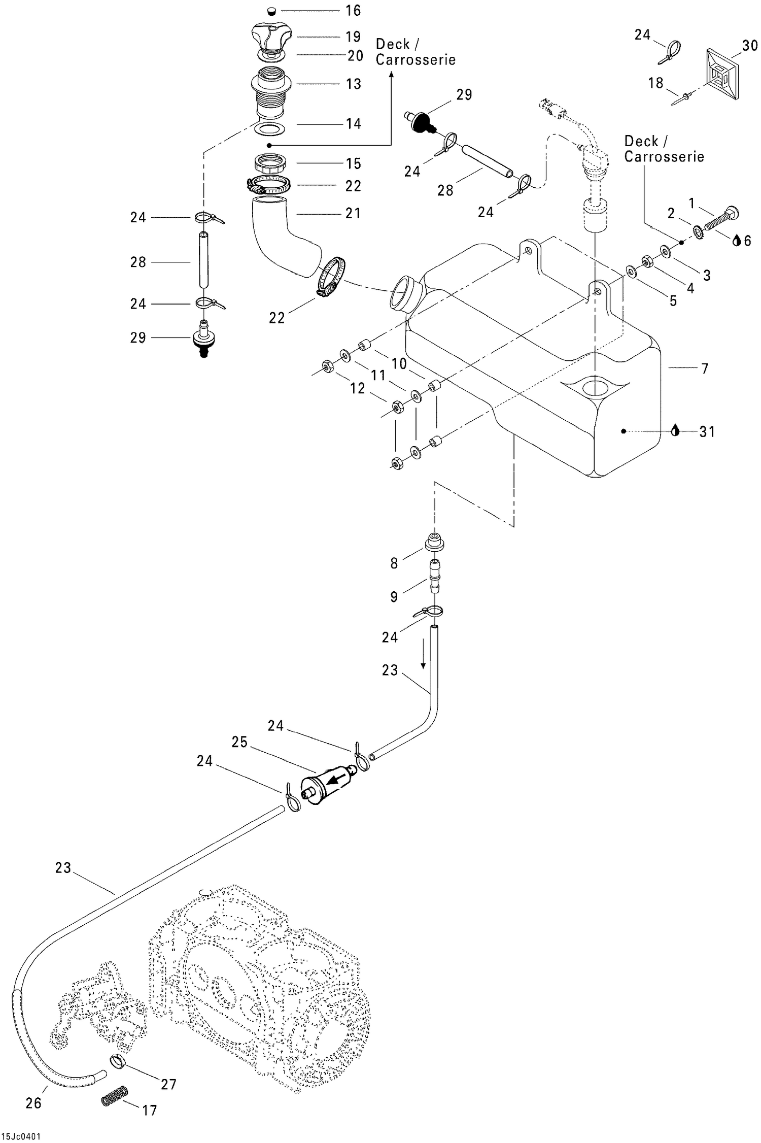 Assembly diagram