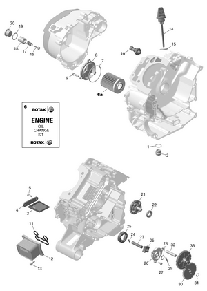 01- Rotax - Engine Lubrication Schematic
