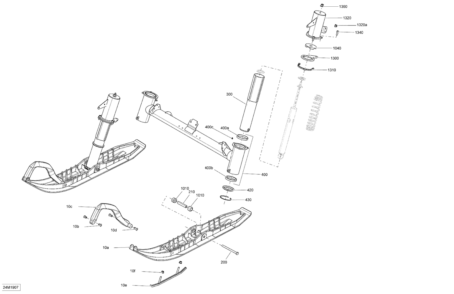 07- Front Suspension And Ski