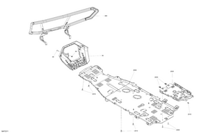 07- Body - Skid Plate And Bumper Schematic