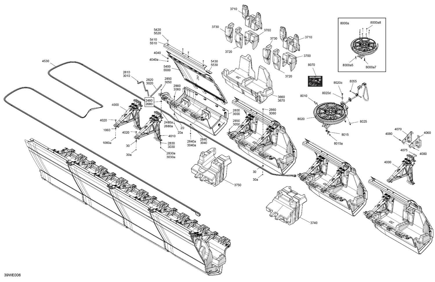 05- HULL - Central Float Deflector