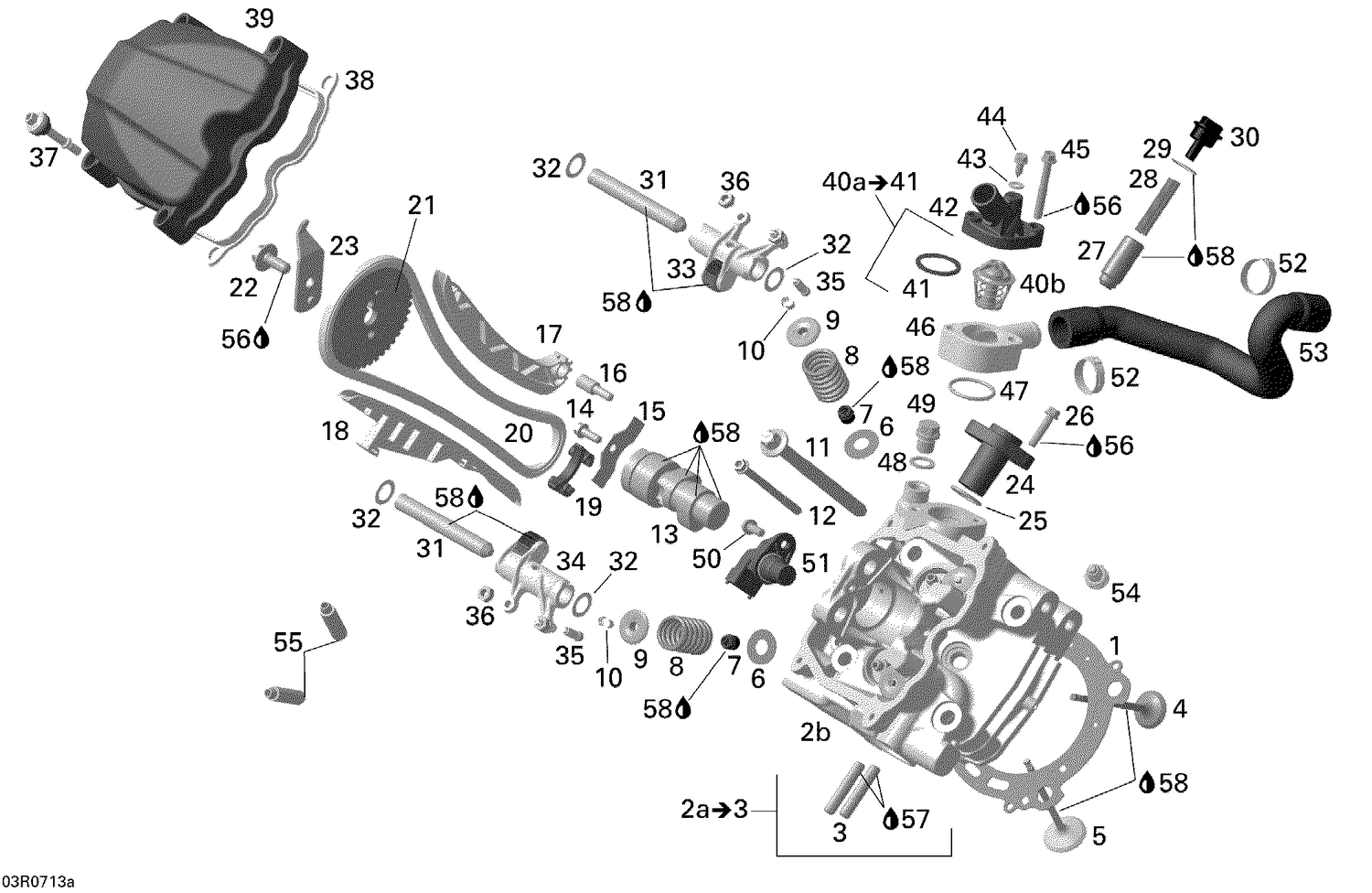 01- Cylinder Head, Front