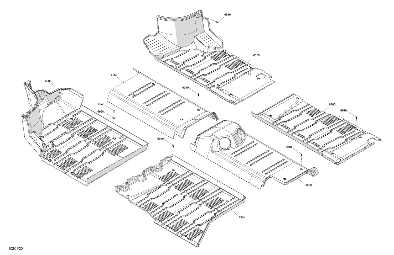 07- Enclosure Cab - Flooring