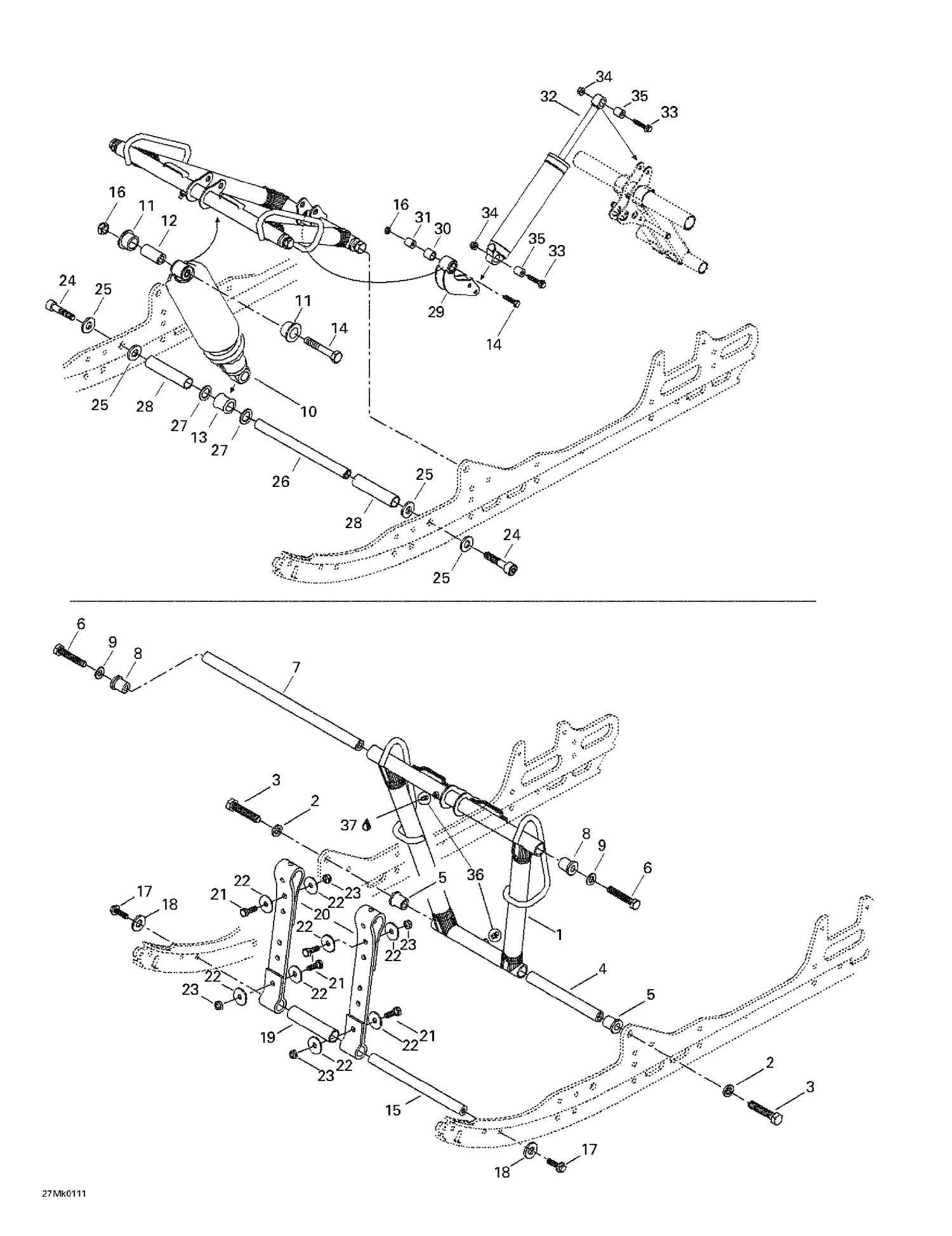 08- Front Arm, Rear Suspension