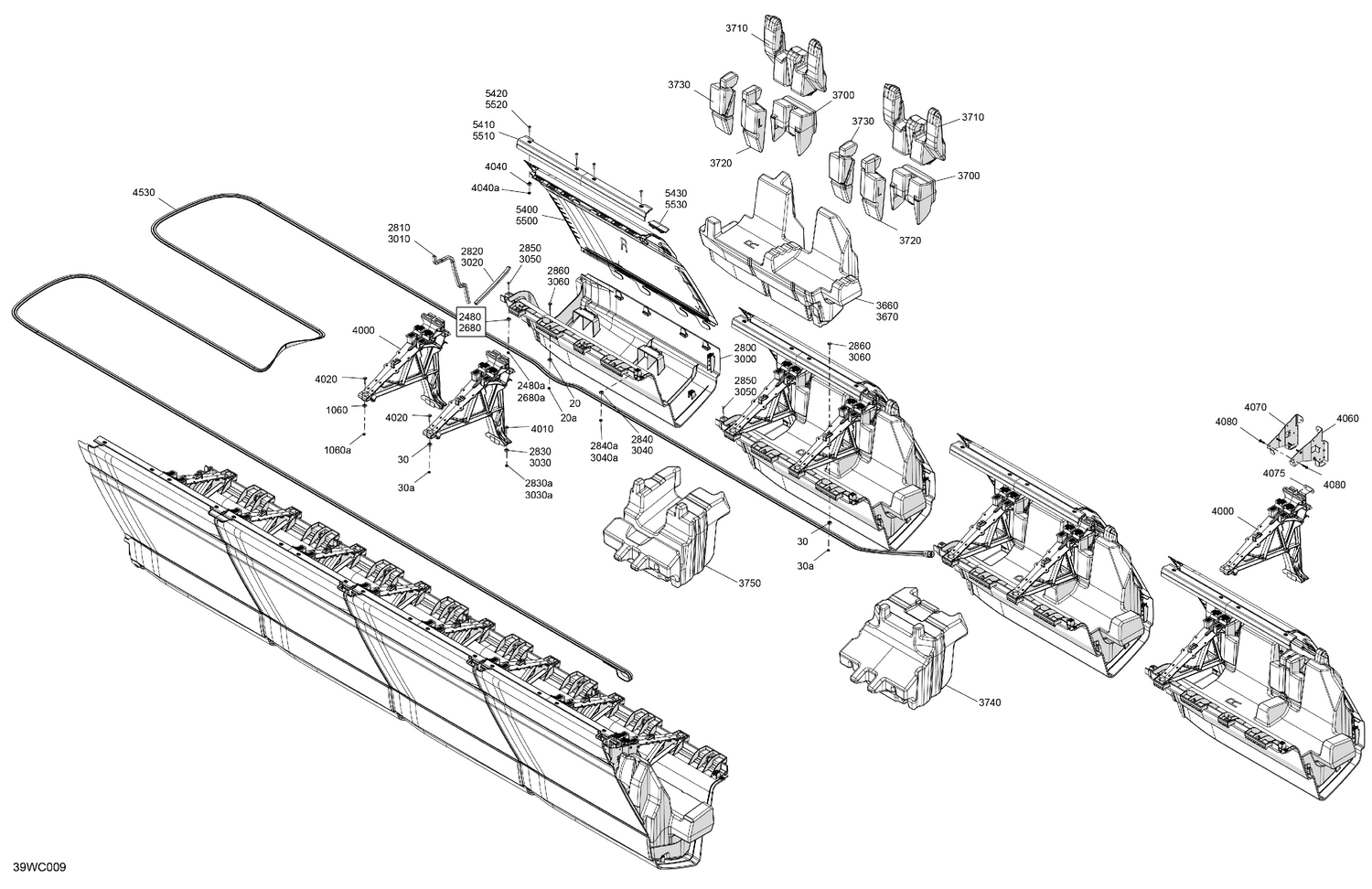 06- HULL - Central Float Deflector
