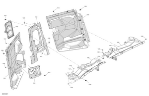 07- Cab Interior - Firewall Schematic
