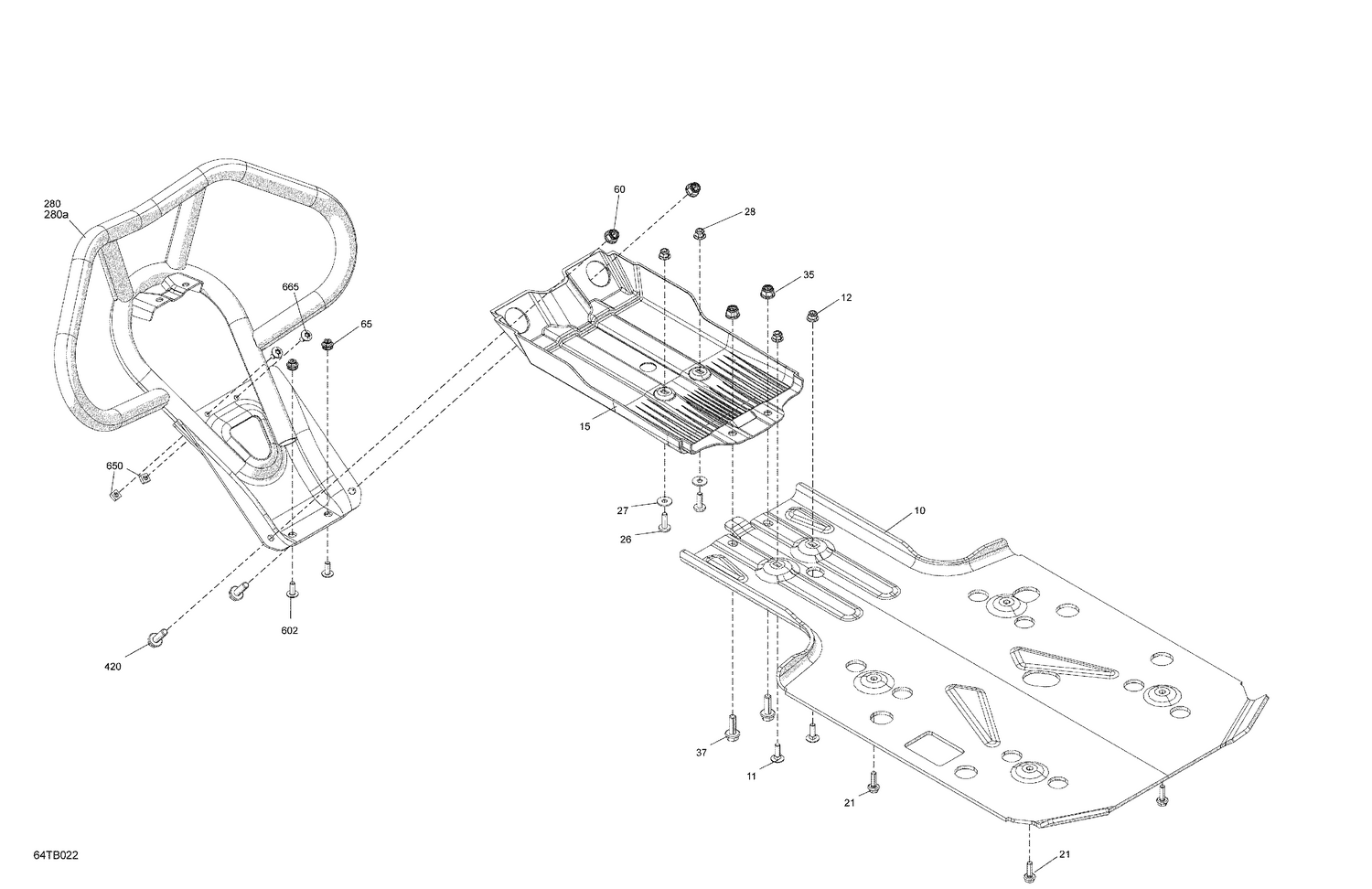 07- Body - Skid Plate and Bumper