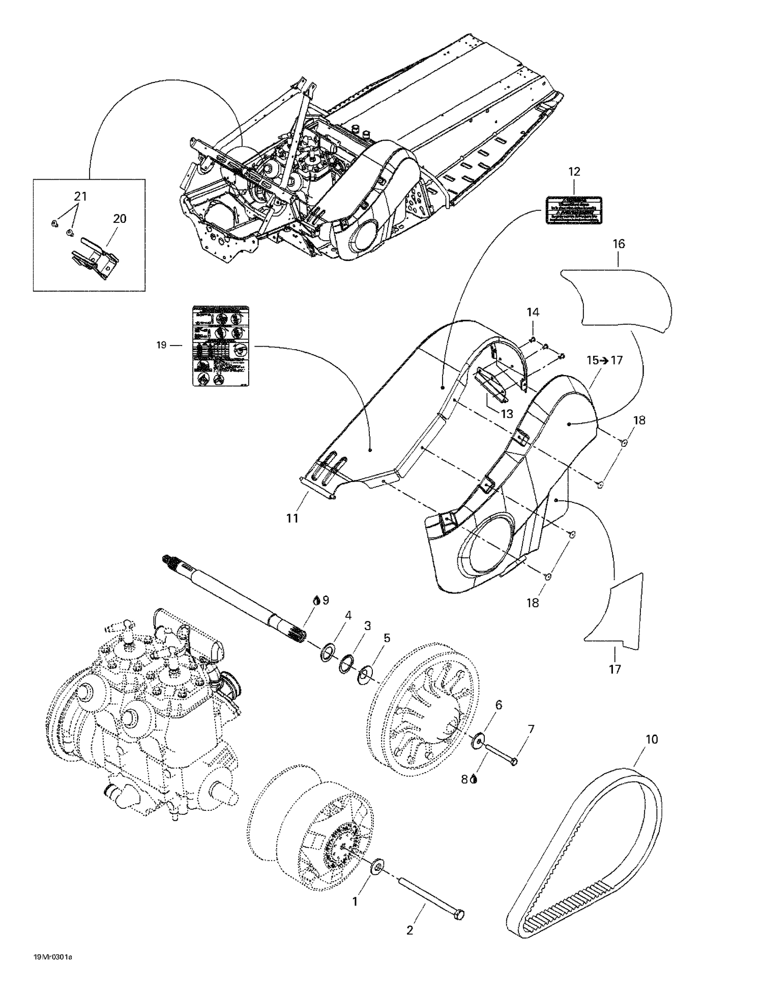 05- Pulleys System And Belt Guard