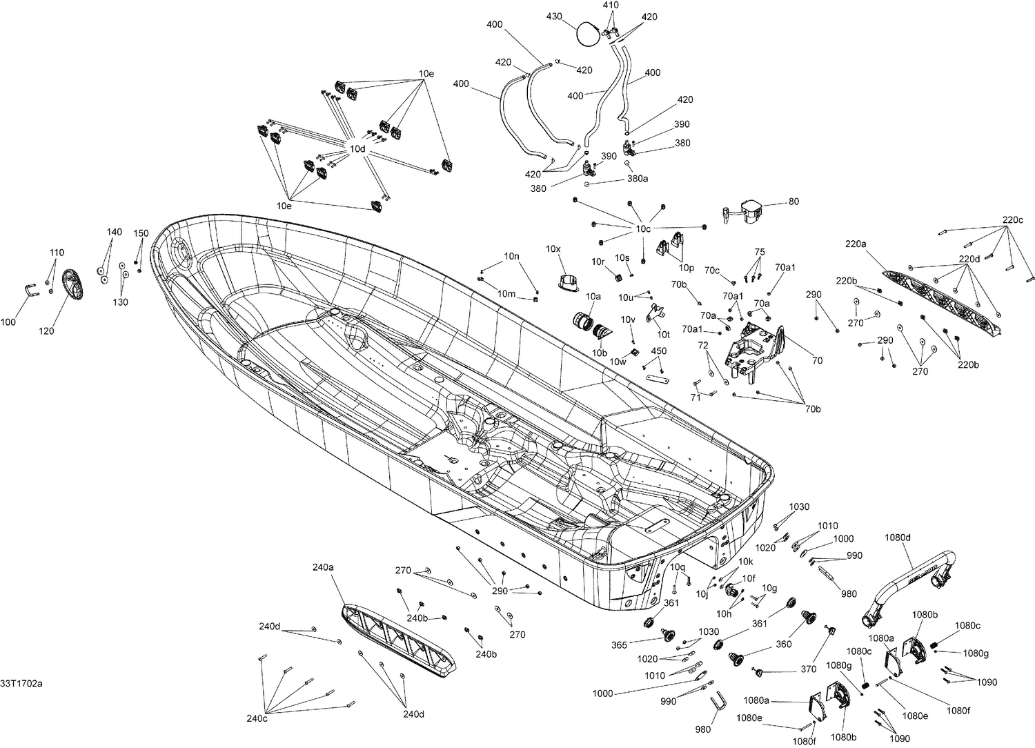 09- Hull - Model with Suspension