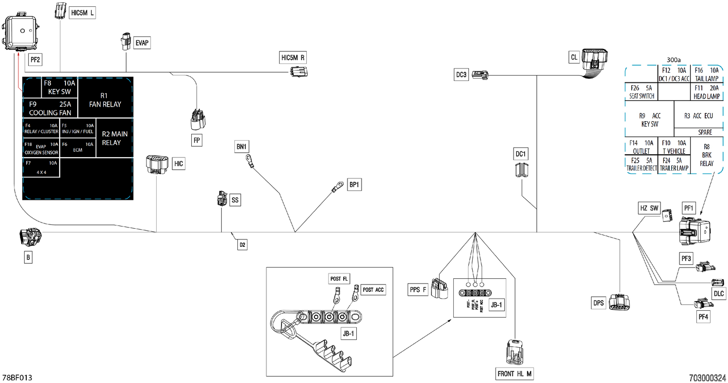 08- Electric - Main Harness - 710008265