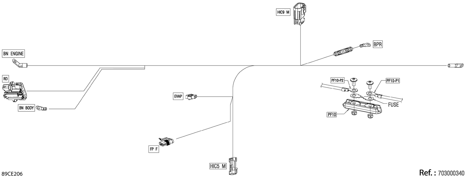 08- Electric - Voltage Regulator Wiring - 710007425