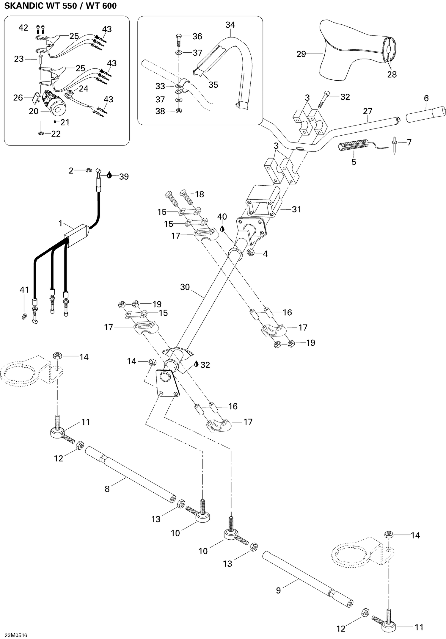 07- Steering System 600 WT