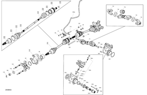 04- Drive - Front - Common Parts Schematic