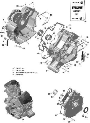 01- Crankcase Schematic