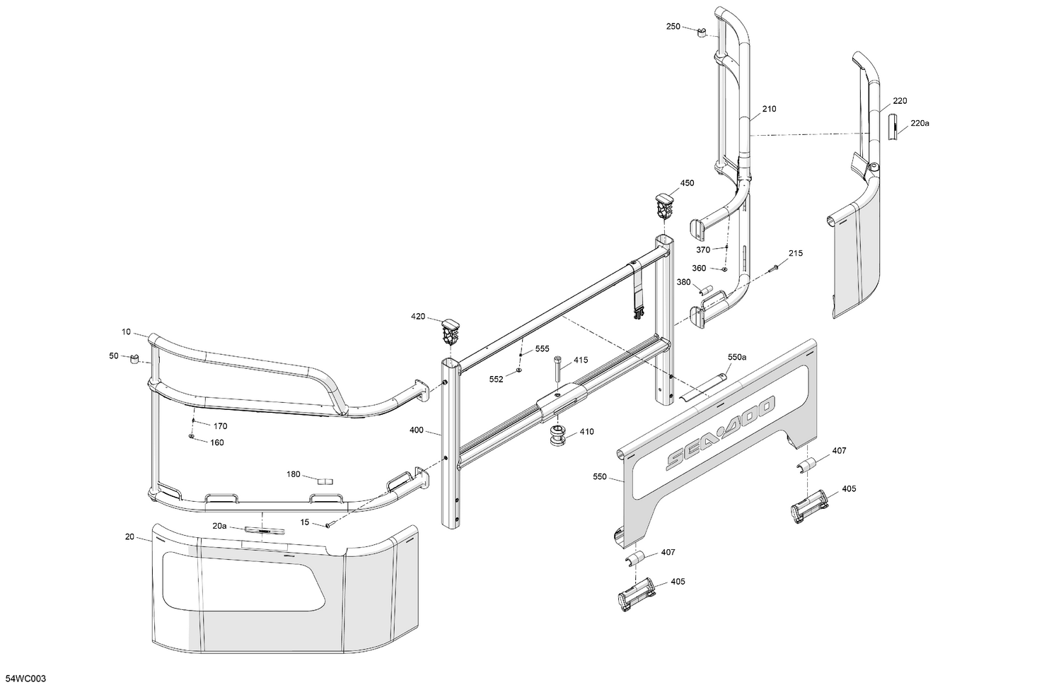 04- GUARD RAILS - Rear