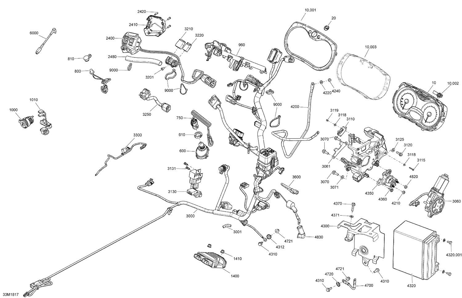 10- Electrical System Grand Touring - 1200 4-TEC - Package LE