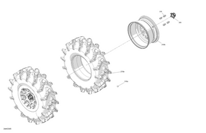 04- Drive - Front Wheels - 64in Schematic