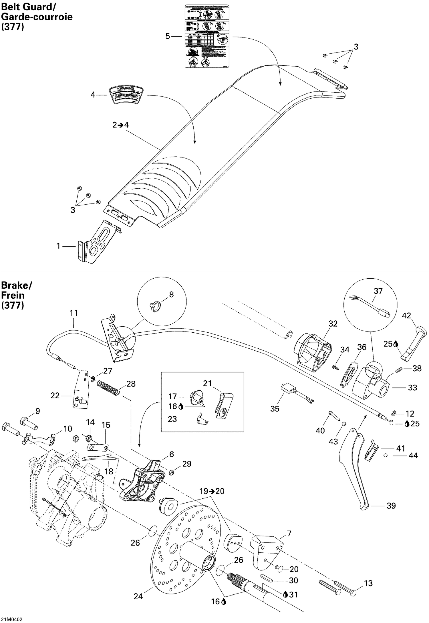 06- Brake (MX Z 380F)