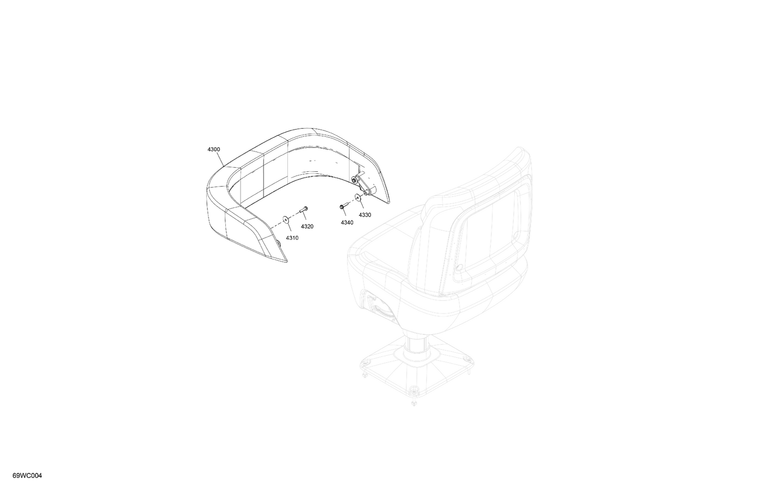 07- FURNITURE - Driver Seat Bolster