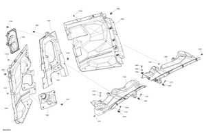 07- Body - Cab Interior - Firewall Schematic