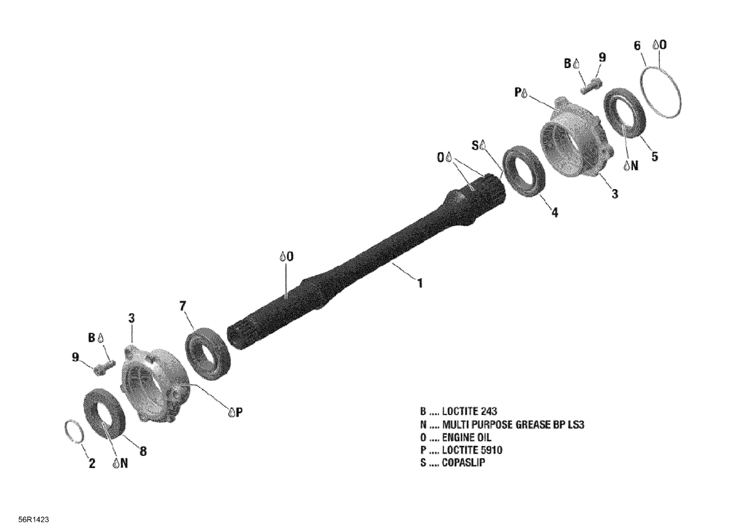08- Drive Shaft _56R1423