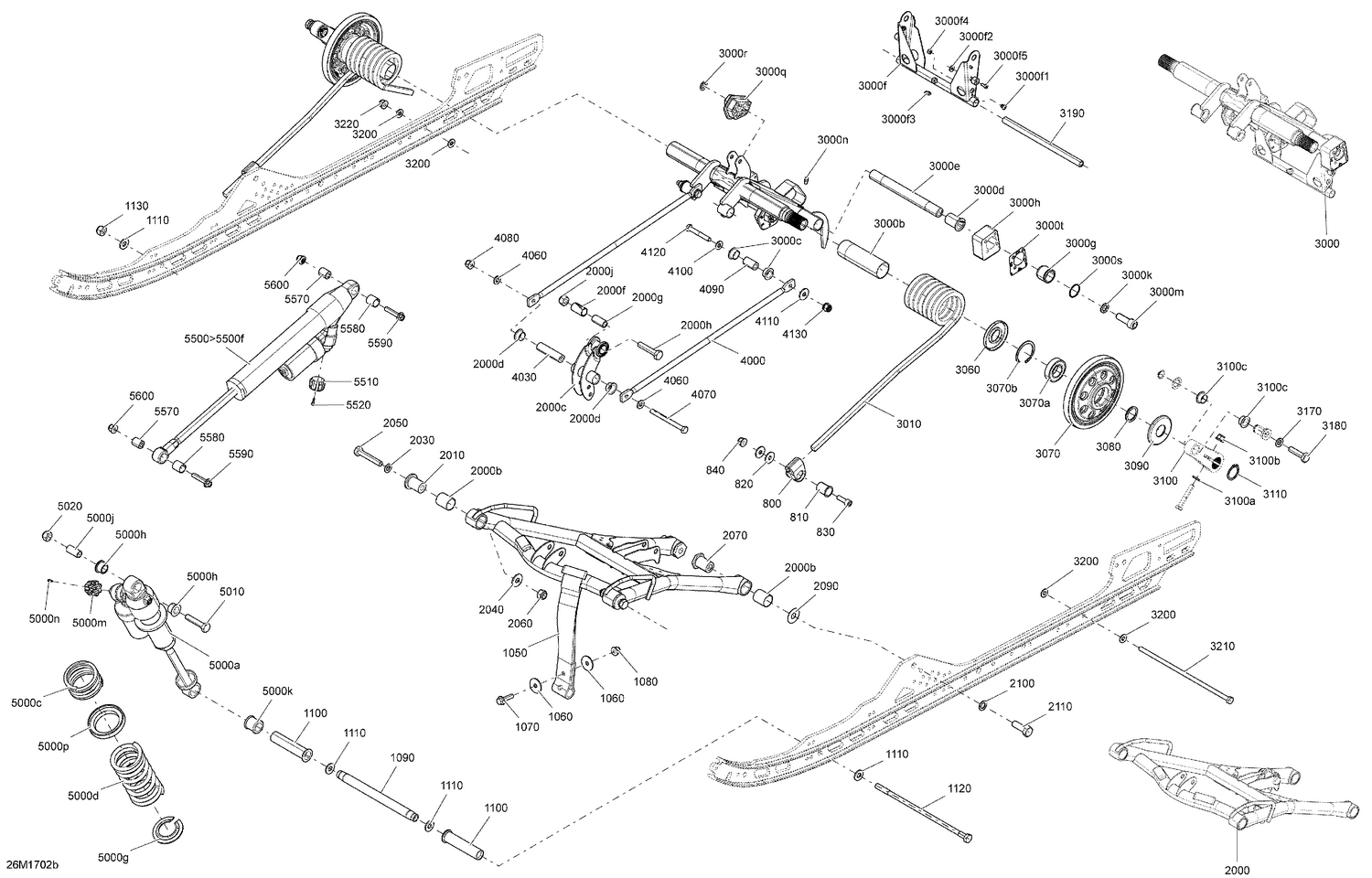 08- Rear Suspension - Model 137 - Superior