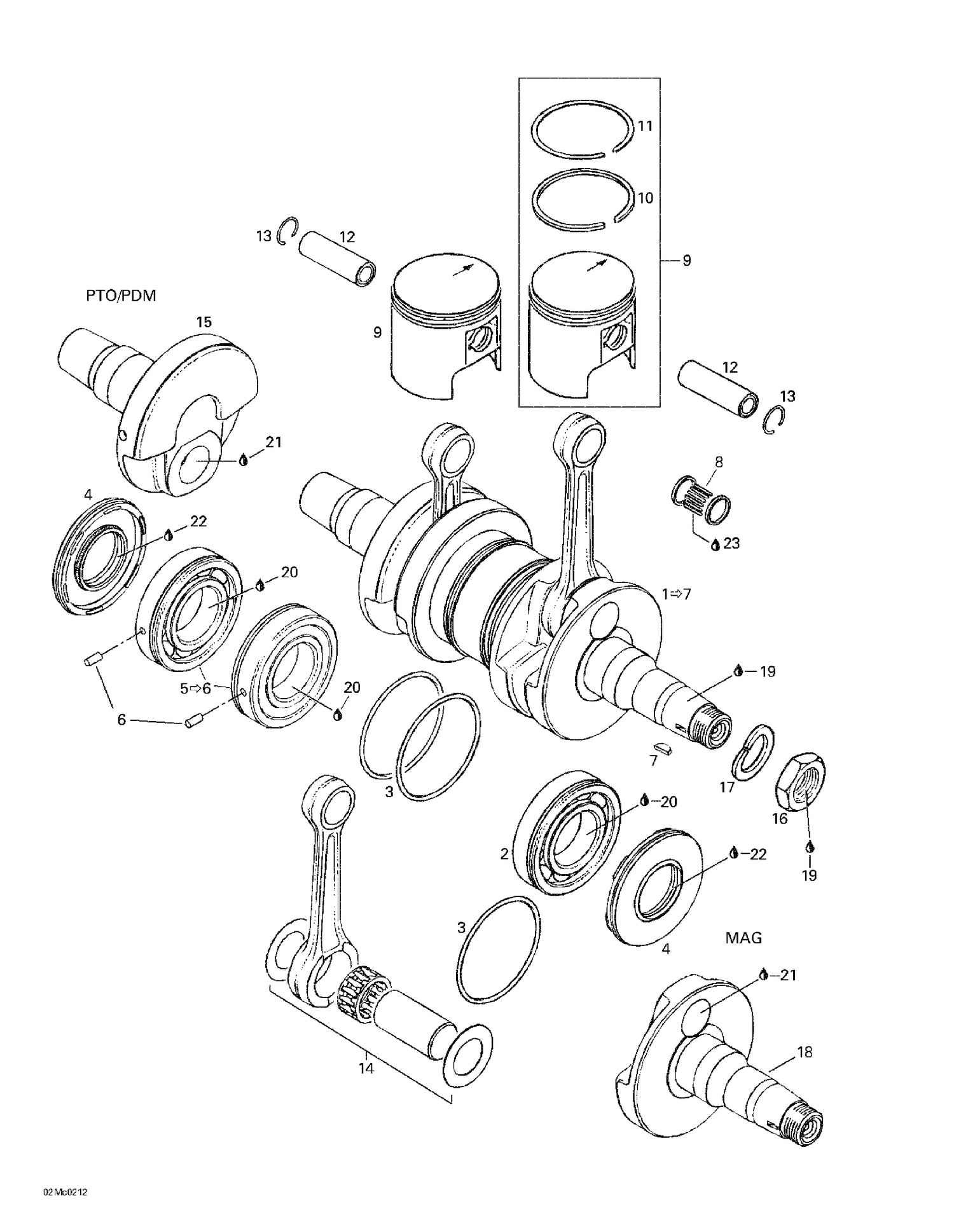 01- Crankshaft And Pistons
