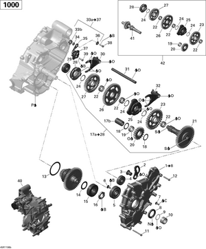 05- Gear Box 2_(type 684788) (type 684789) Schematic