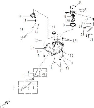 02- Engine - Fuel Tank Schematic