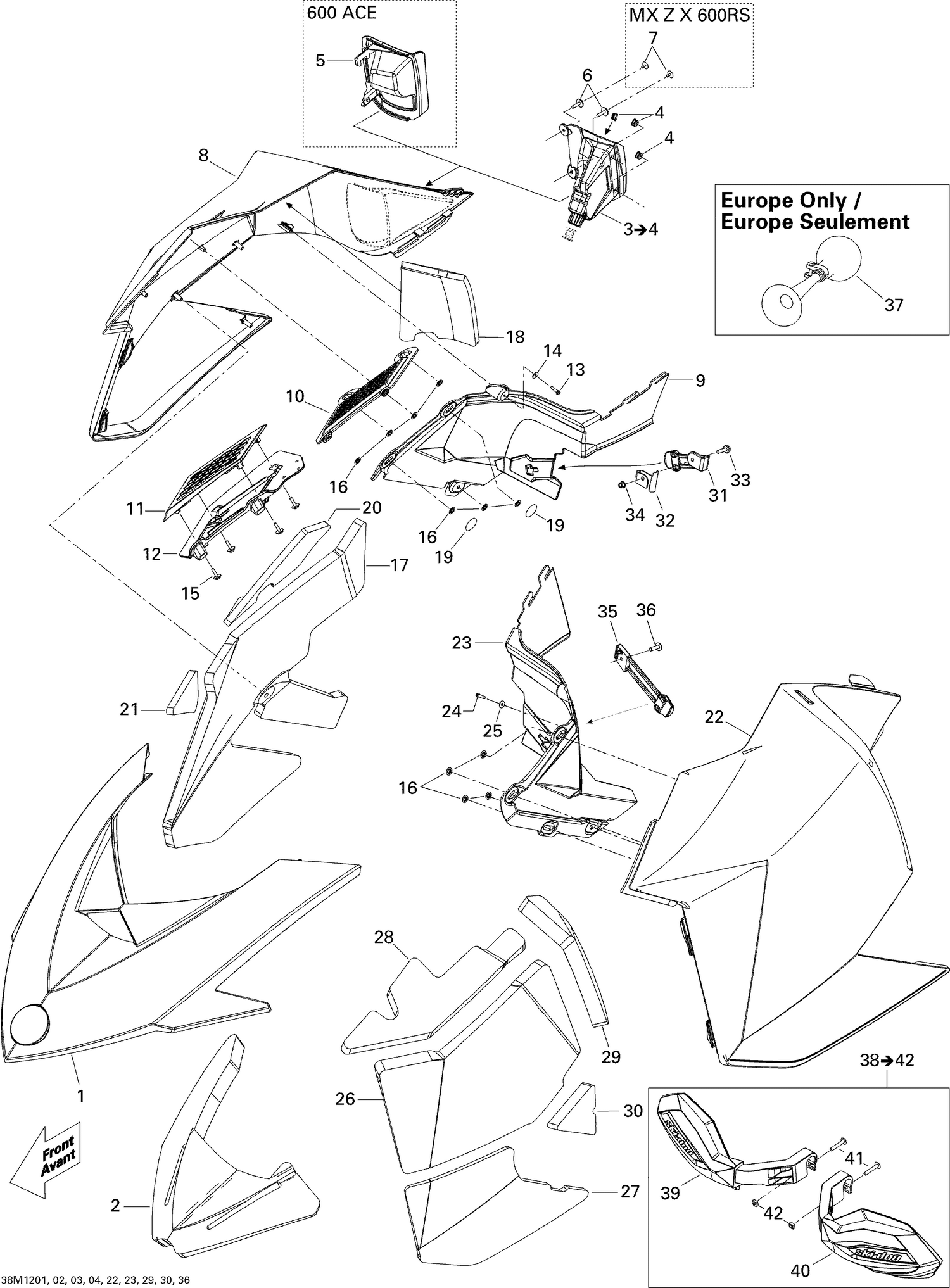 Assembly diagram