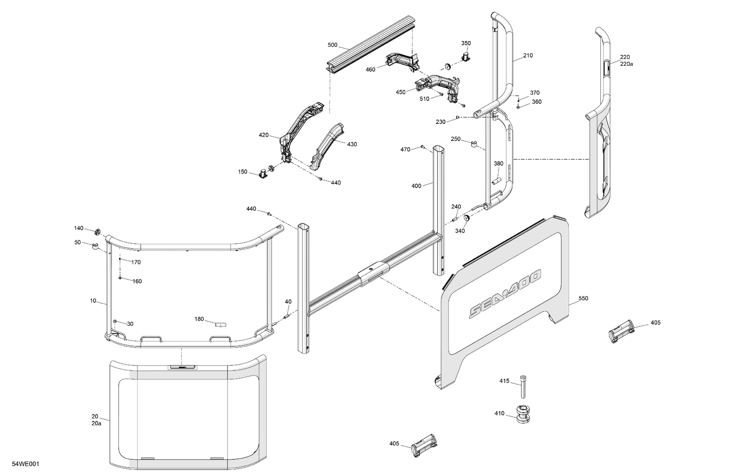 11- GUARD RAILS - Rear