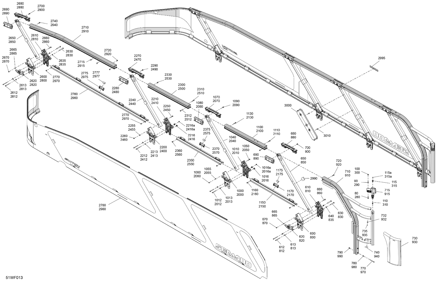 11- GUARD RAILS - System Assembly