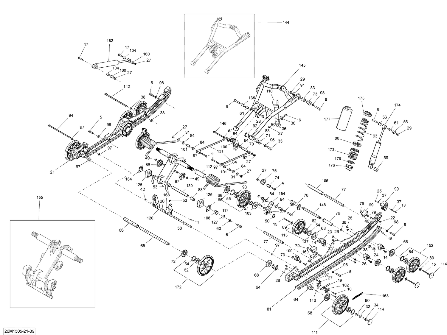 08- Rear Suspension LE_26M1521b