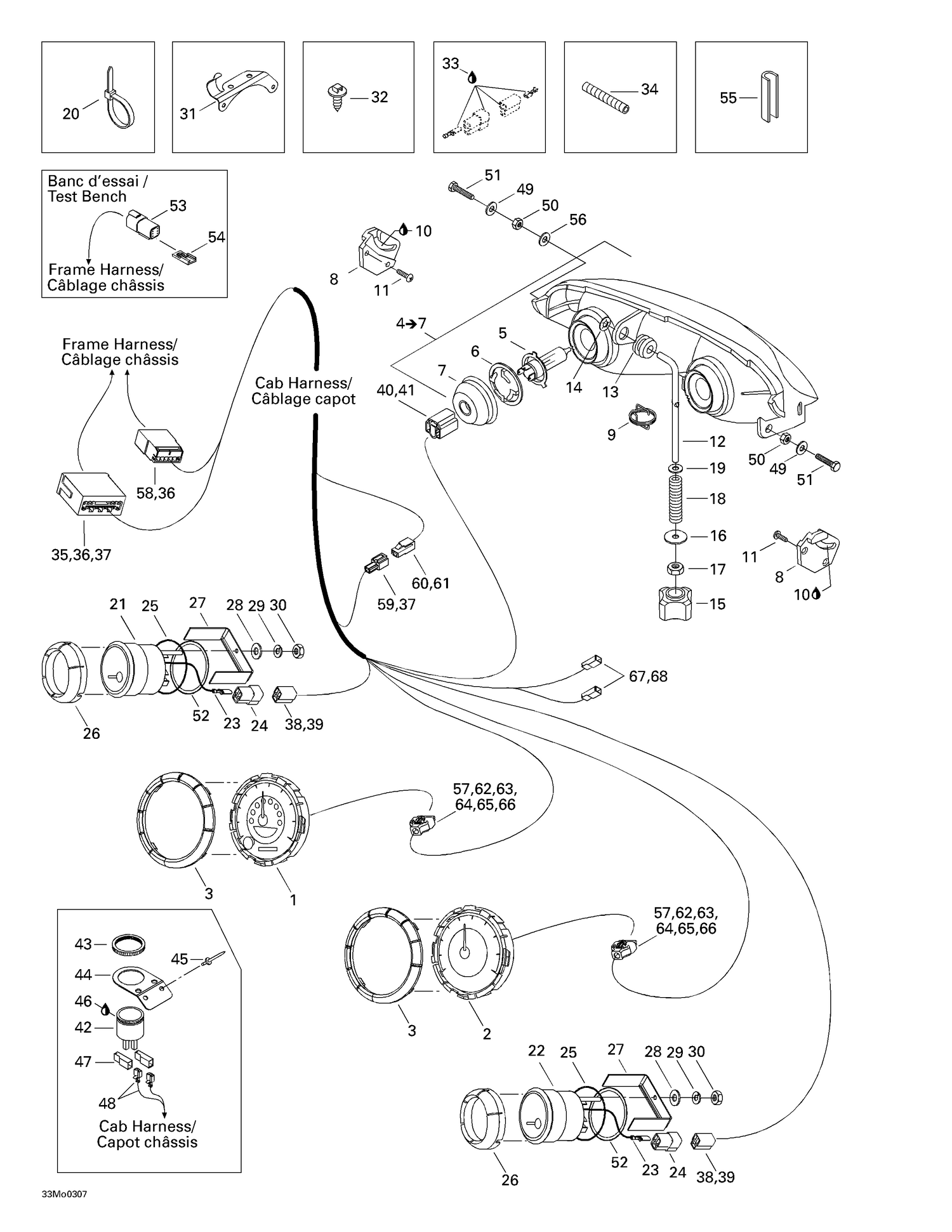10- Cab Harness