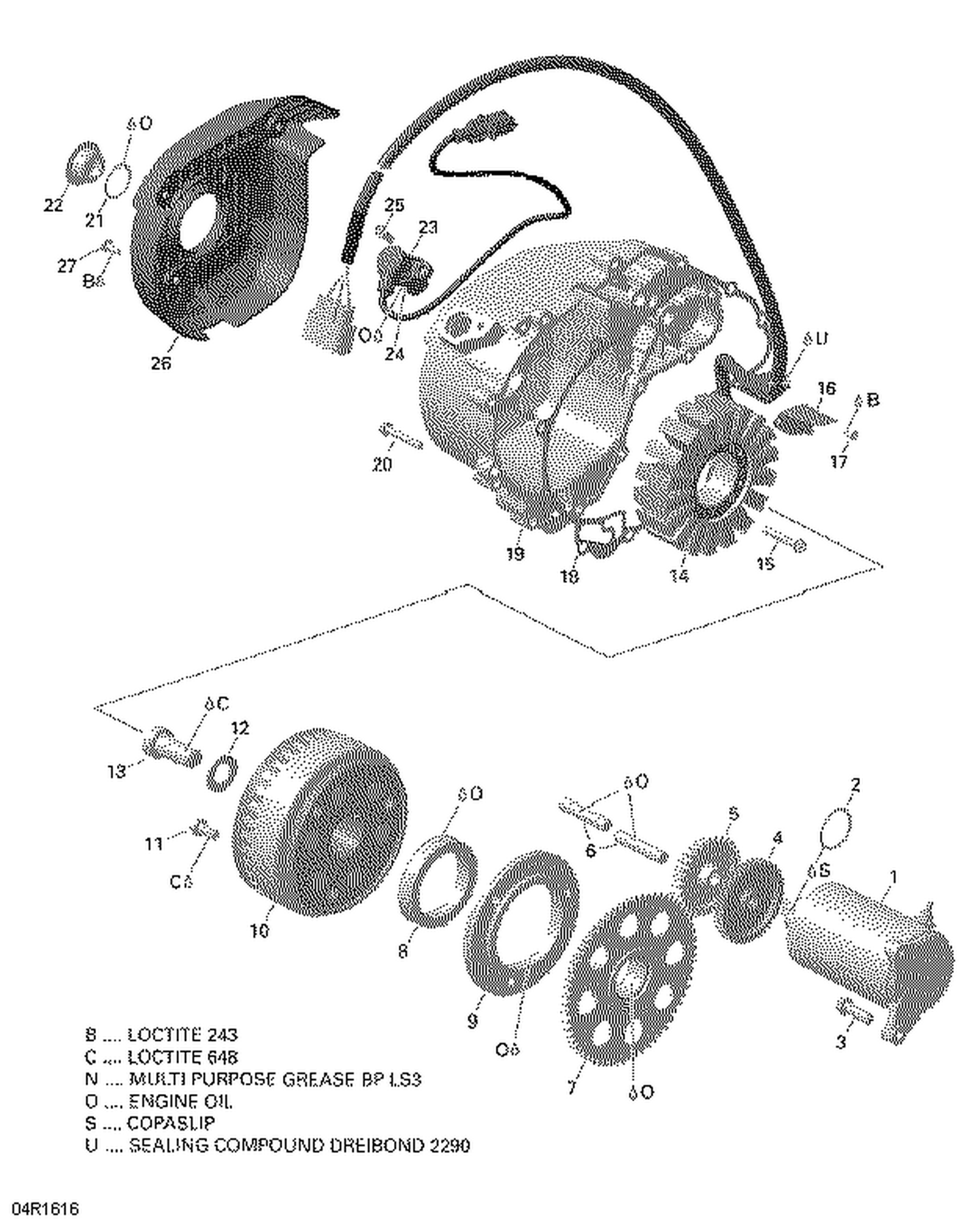 03- Magneto and Electric Starter - 650 EFI