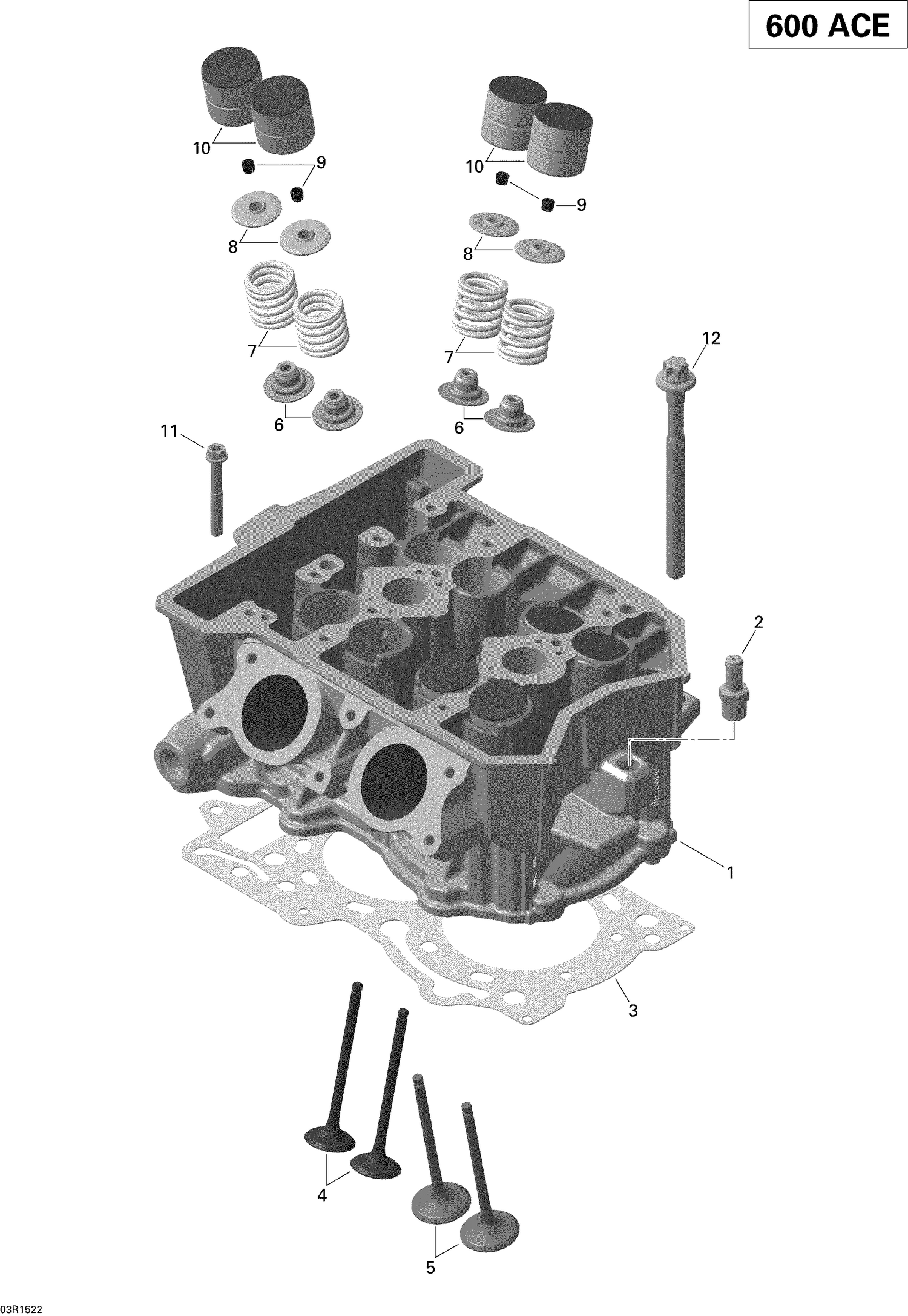 01- Cylinder Head _03R1522