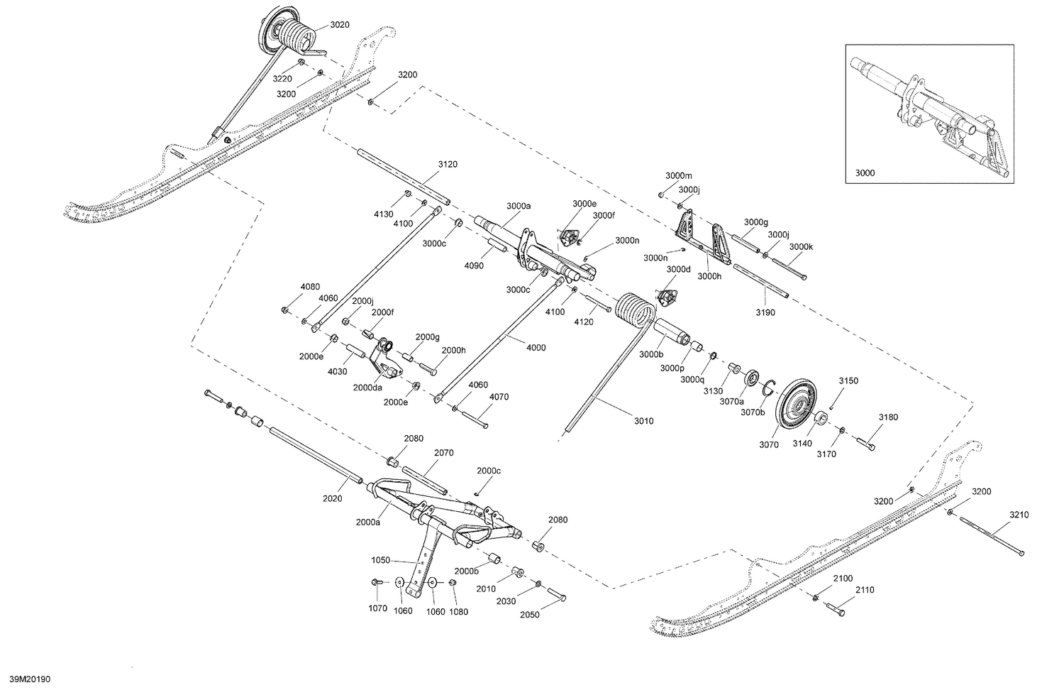 08- Suspension, Rear - Upper Section - Sport
