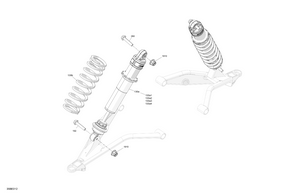 05- Suspension - Front Shocks Schematic