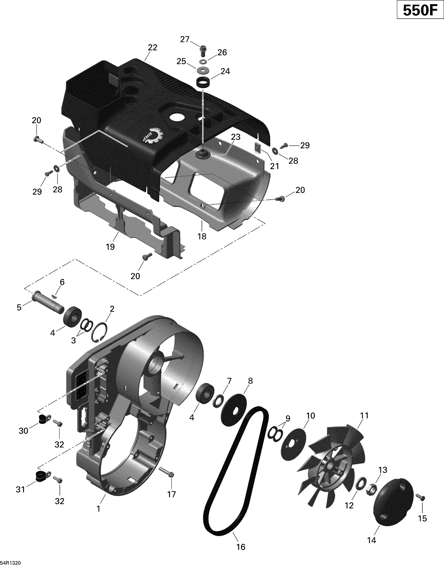01- Fan And Cylinder Cowls