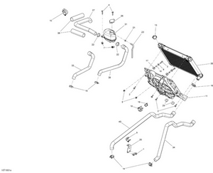 01- Cooling System - Except Xmr Schematic