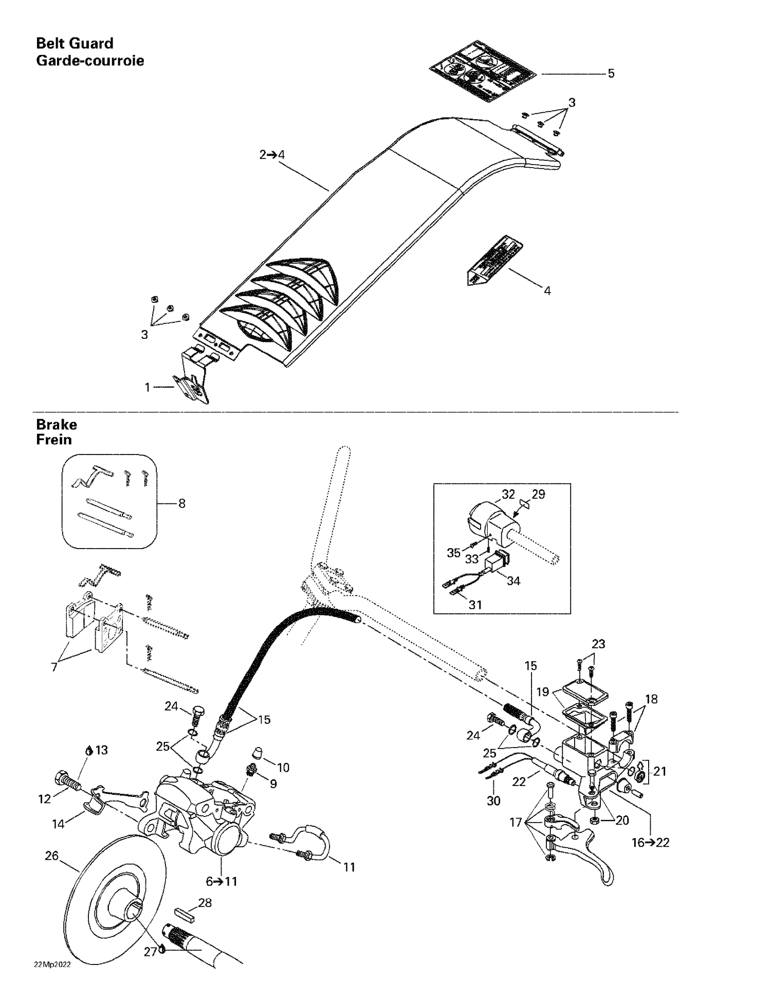 06- Hydraulic Brake And Belt Guard