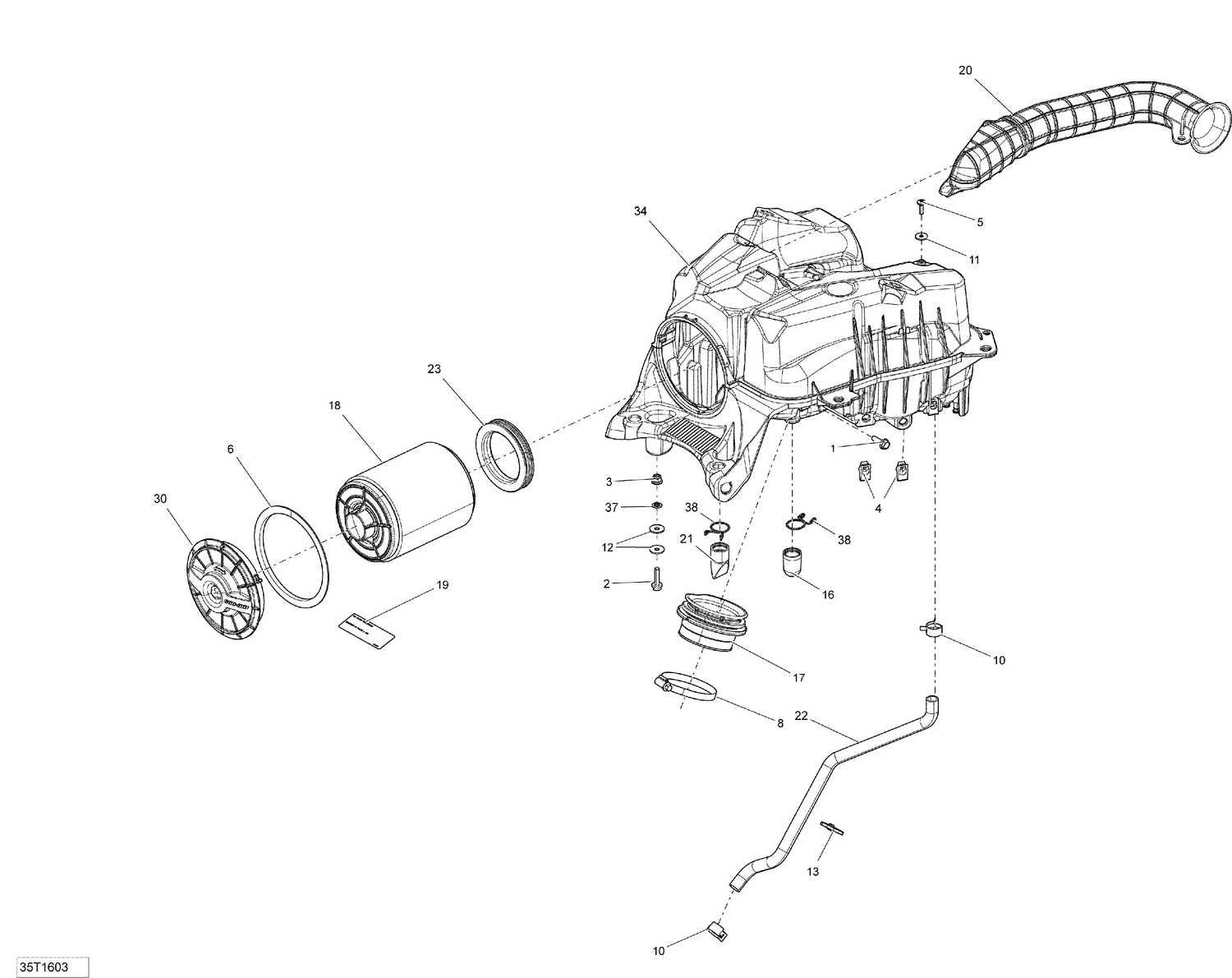 02- Air Intake Except XMR